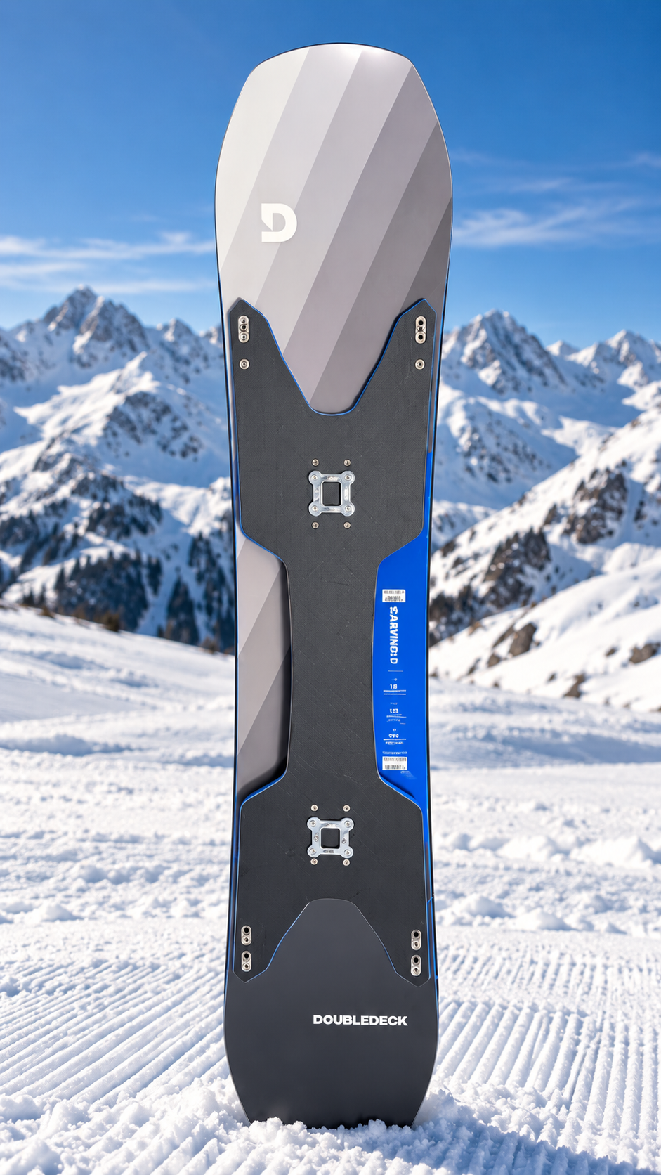 DOUBLEDECK Carving Platinum snowboard at GERBER SPORTS Kühtai