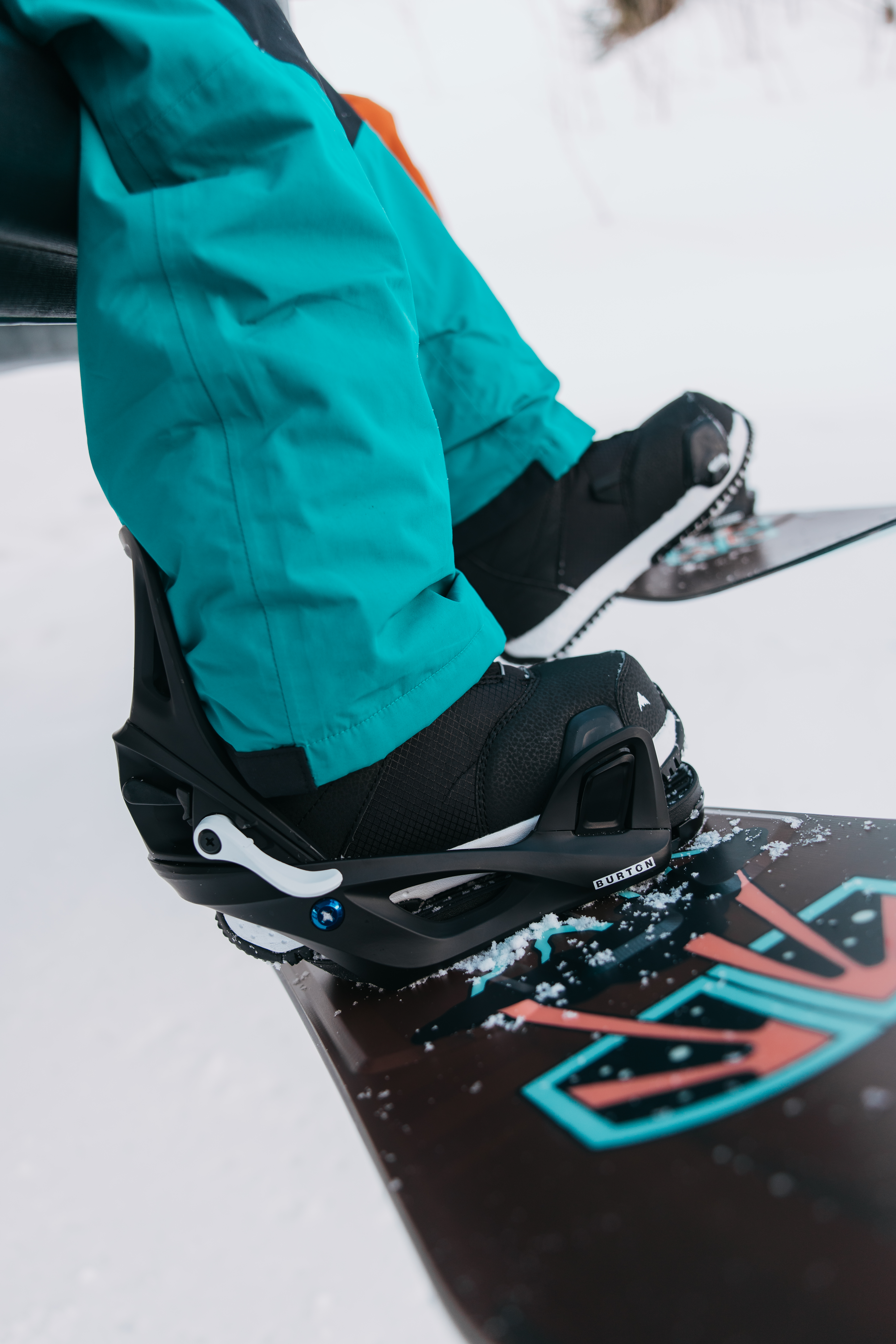 Burton STEP ON snowboard boot and binding