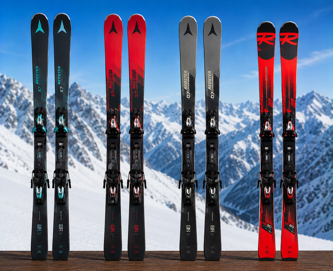 Gold ski category at GERBER SPORTS in Kühtai