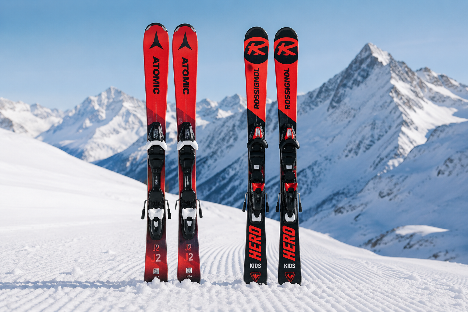 Kinderski im Skiverleih GERBER SPORTS Kühtai