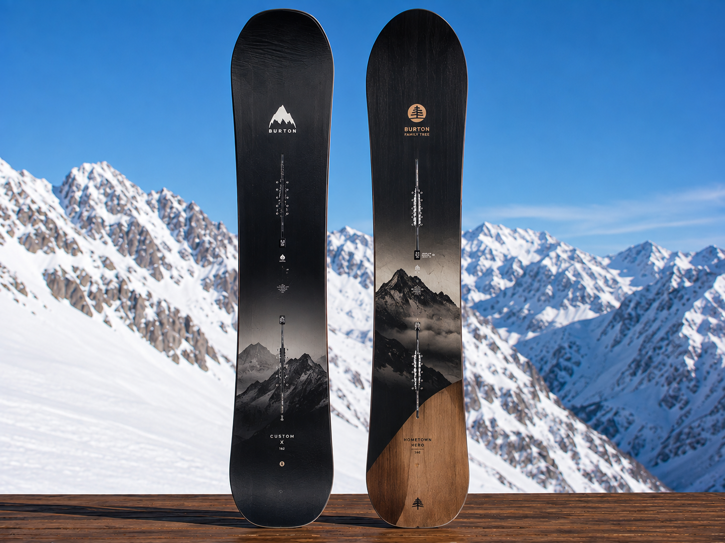 Gold snowboard rental category at GERBER SPORTS in Kühtai