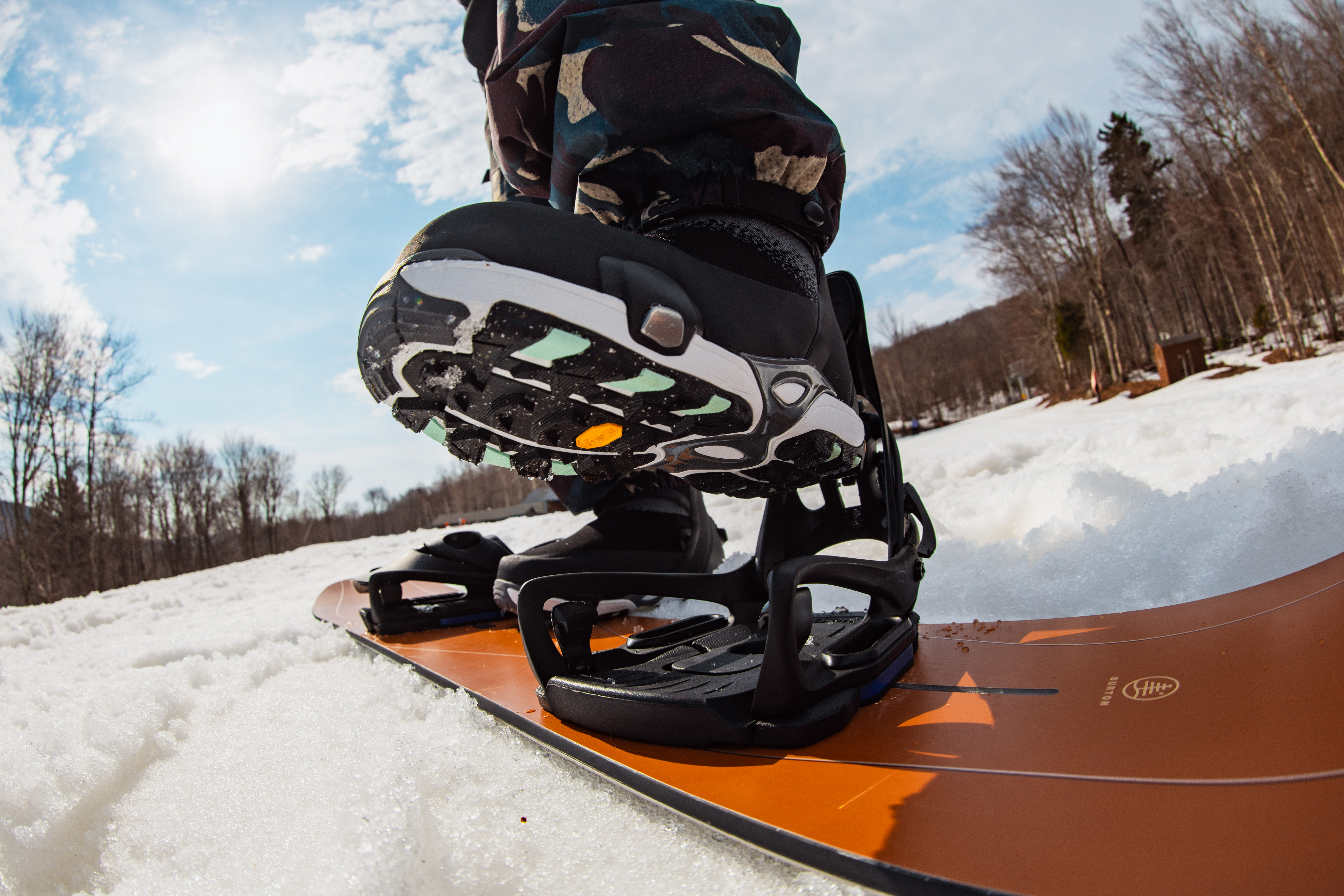 Burton STEP ON im Einsatz
